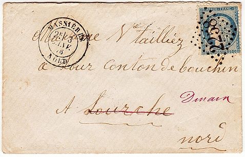 Losange Gros Chiffres 2258 et type 18.