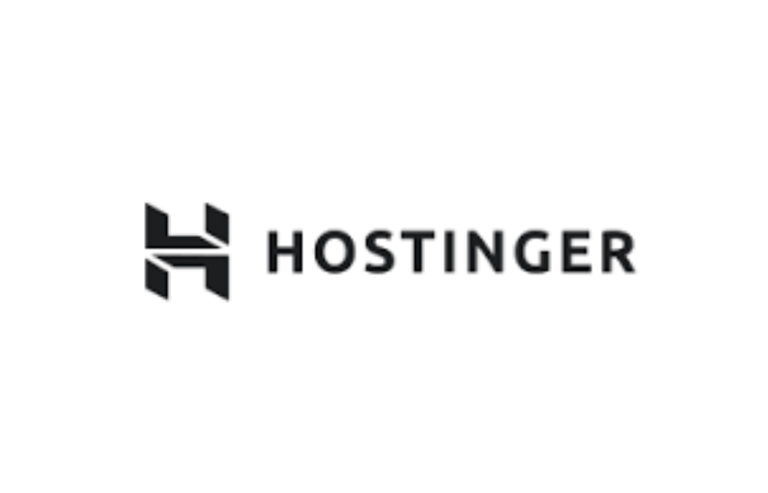 logo tipo da hostinger em preto e branco