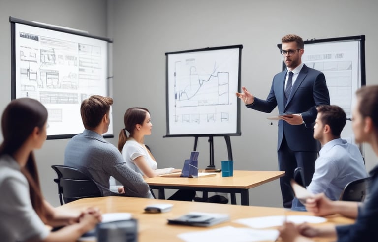 A training session on workplace safety.