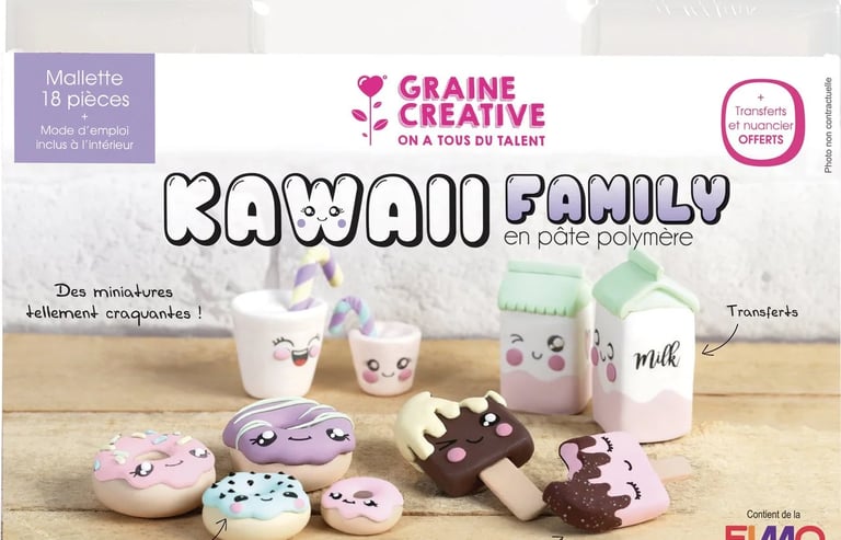 Coffret fimo Kawai