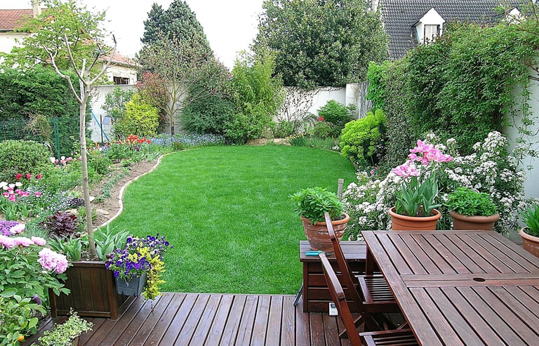 Petit jardin de ville