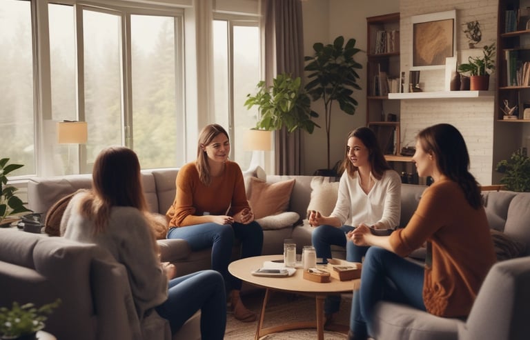Bright living room with modern inventory