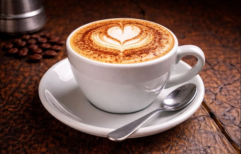 Cappuccino clássico com microespuma cremosa