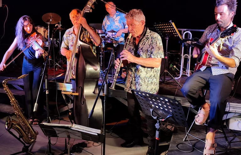 Swing Five Jazz  swing repas concert Aix en Provence