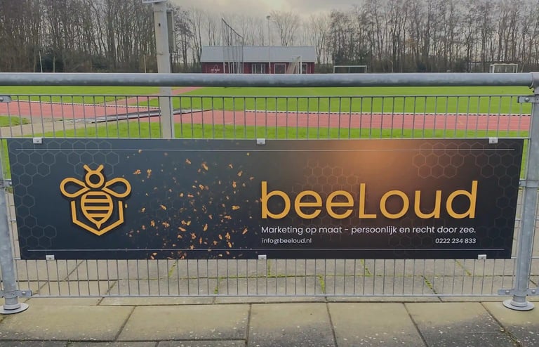 reclamebord beeLoud
