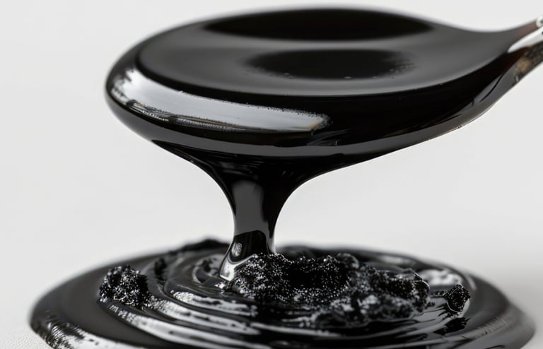 Pure shilajit resin dripping bu MyVitaLife