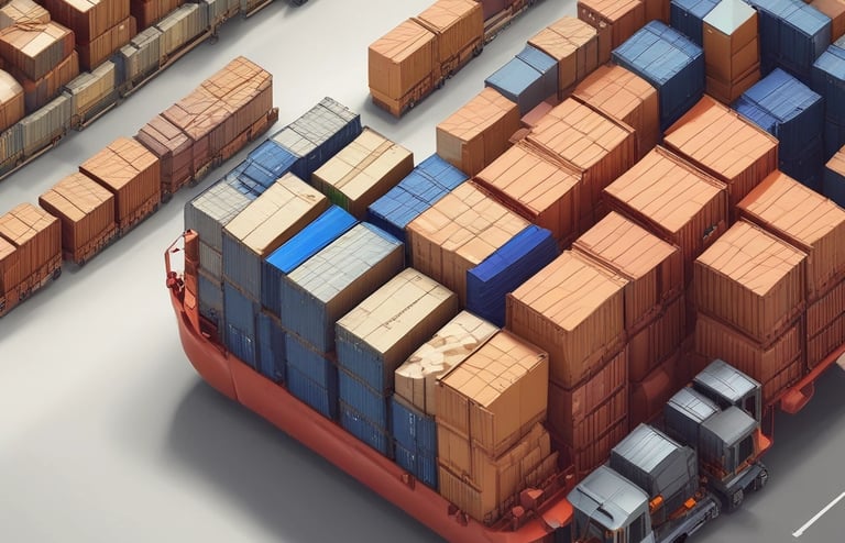 Workers coordinating production on a factory floor