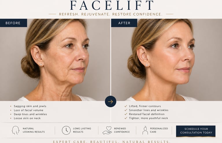 deep plane facelift- vancouver bc