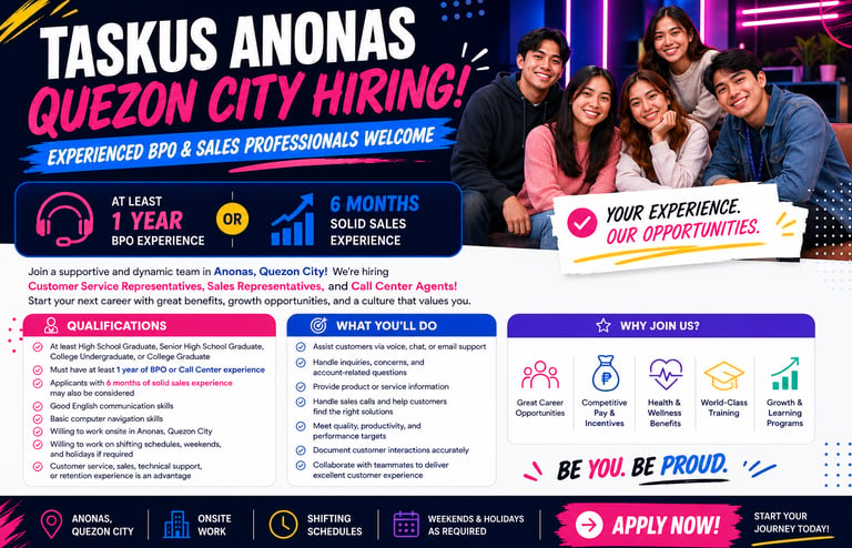 hiring jobs quezon city jobs in quezon city part time jobs quezon city job hiring in quezon city wo 