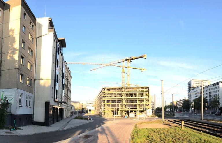 Erlebt Kirche Chemnitz - Baustelle