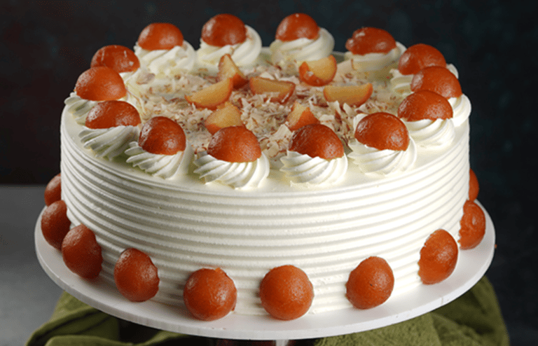 Gulab Jamun Cake