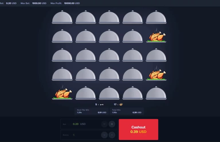 Mystake Casino Chicken