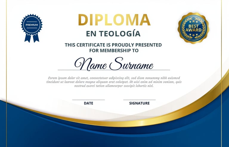diploma en teología