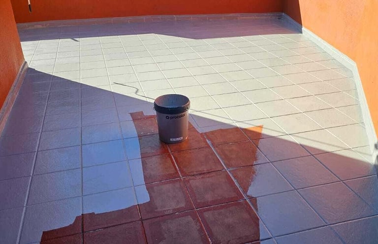 pintura para terrazas