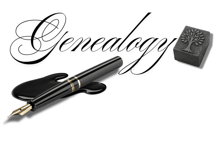 a calligraphy pen and a stamper with tree design