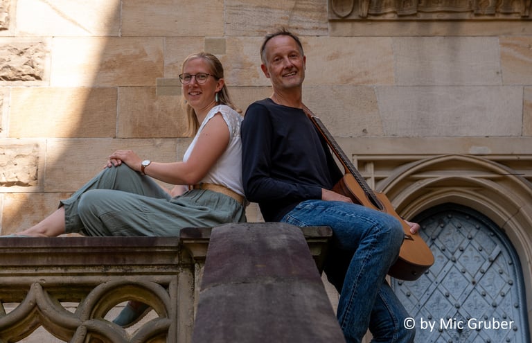 Das Singer-Songwriter-Duo French Connection aus dem Rhein-Main-Gebiet.