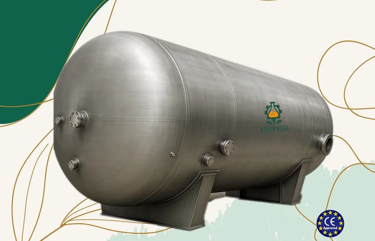 Horizontal storage tank containers | Equipodia