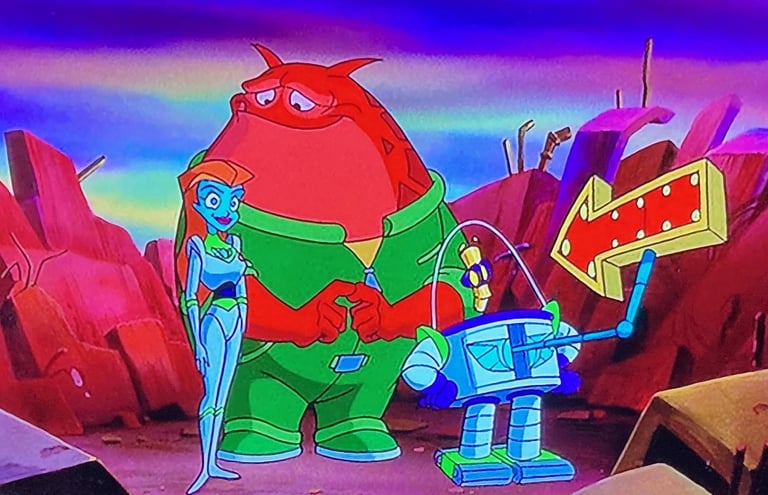 Buzz Lightyear of Star Command: Mira, Booster, and XR