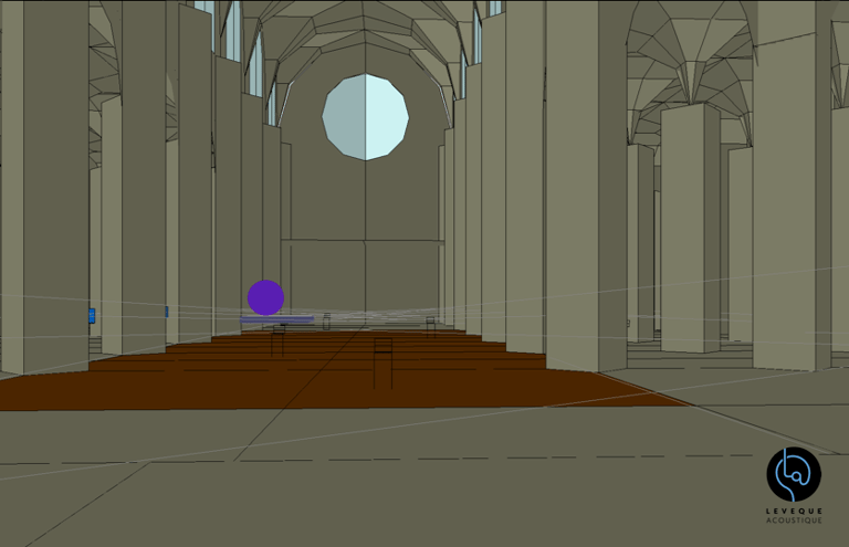 modelisation 3d de la cathédrale