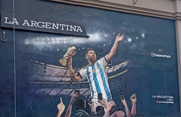 Mural "La Argentina" - HEBER ARTAZA