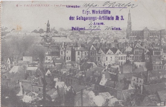 Wartung der Artilleriegeschütze wurde von der bayerischen Werkstatt für Belagerungsartillerie Nr. 3