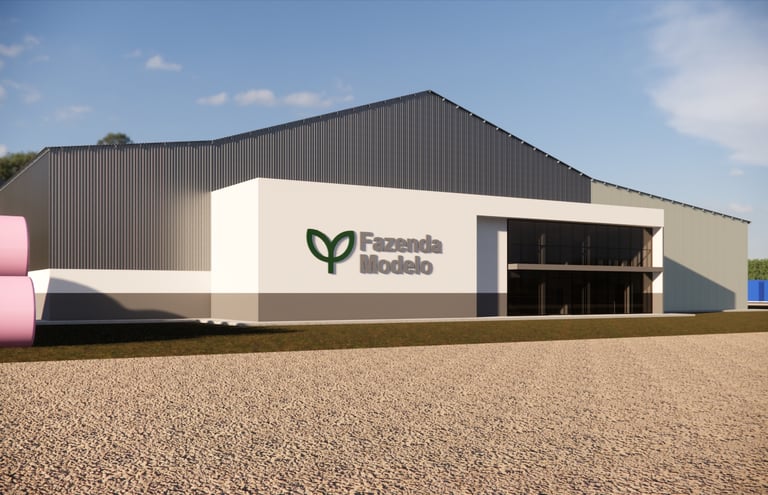 Unidade de beneficiamento de algodão com fluxo interno organizado