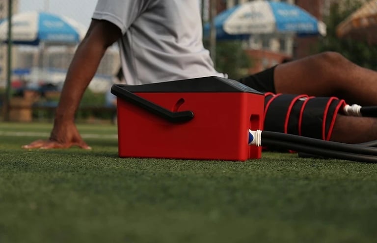 cryothérapie compressive, traitement par le froid, récupération sportive, traitement post opératoire