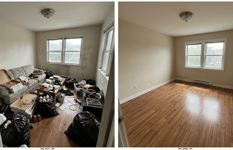 Move out apartment junk removal and cleanout service in Tampa Bay Florida