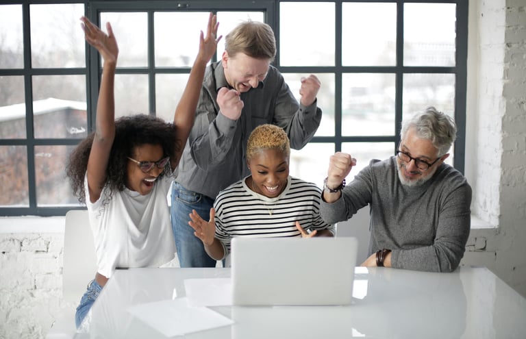 "Celebrating FIRE success with others"