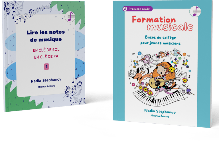 Livres pour apprendre à lire la musique par MilaMus