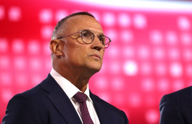 Steve Yzerman during the 2024 NHL draft