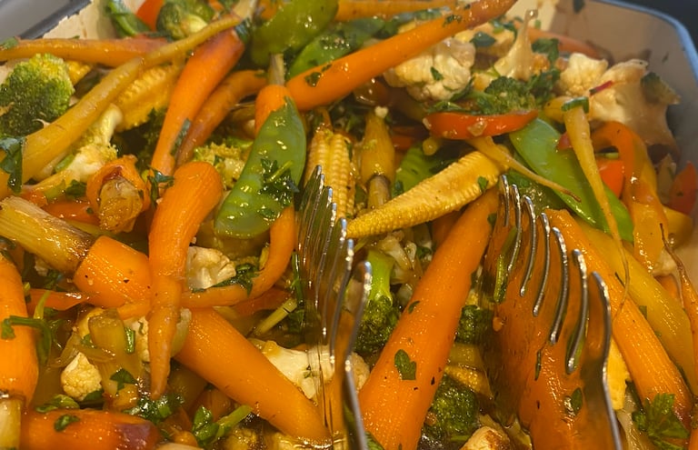 Our meals are prepared from scratch, using fresh produce daily