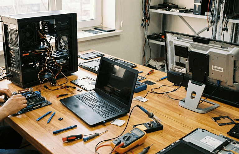 Serwis komputerowy, naprawa komputerów i laptopów