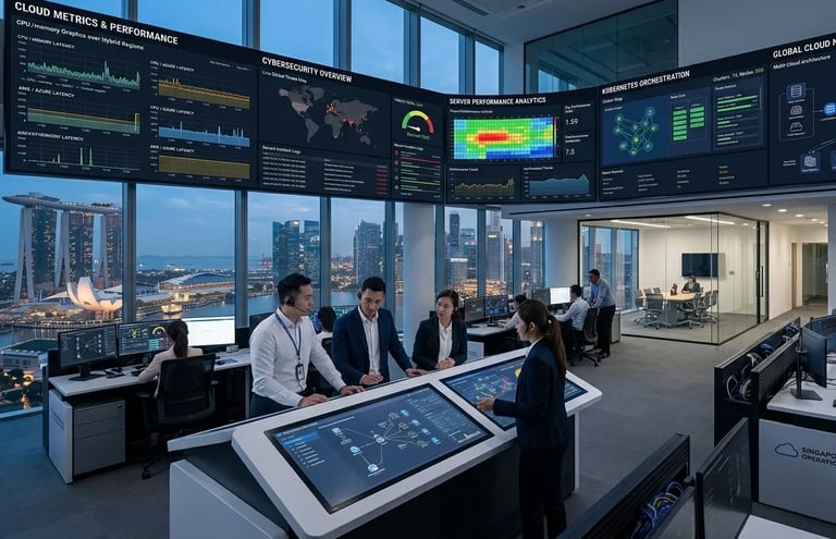 AI and data engineering professionals using machine learning and analytics technology in Singapore.