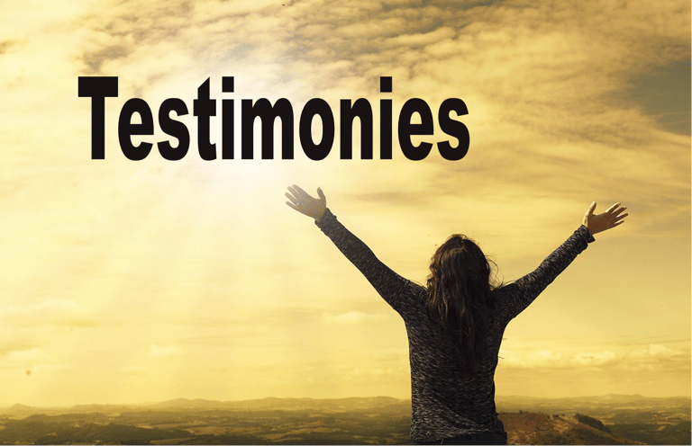 Testimonies - Christian Resource Library