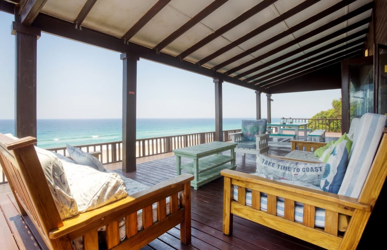 beach house for the Mozambique dolphin retreat