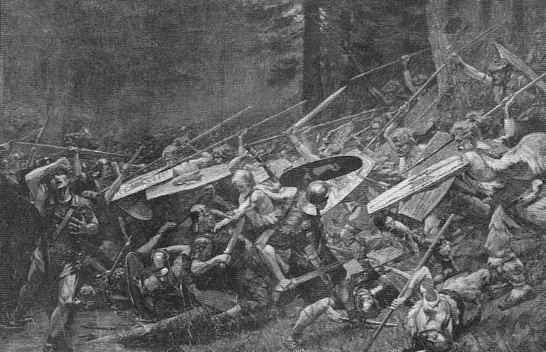 batalla de Teutoburgo