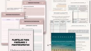 Plantillas para psicólogos casos de depresión