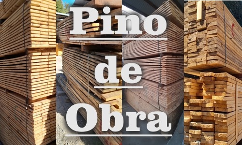 Maderas de pino para obra