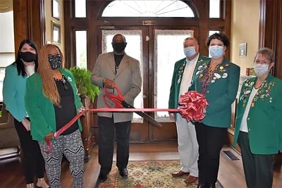 Reach Two ribbon cutting ceremony with the City of Valdosta and Pastor Aaron Winston