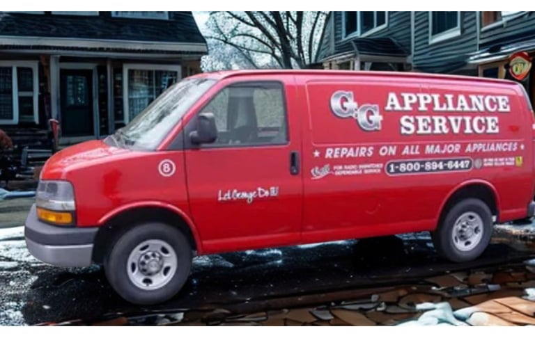 Appliance Service Van