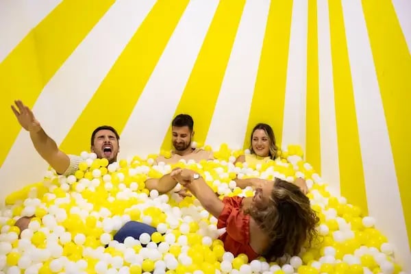 Grupne aktivnosti za djecu u Splitu u šarenom ball pit prostoru