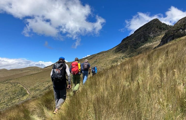 on the way to Pasochoa