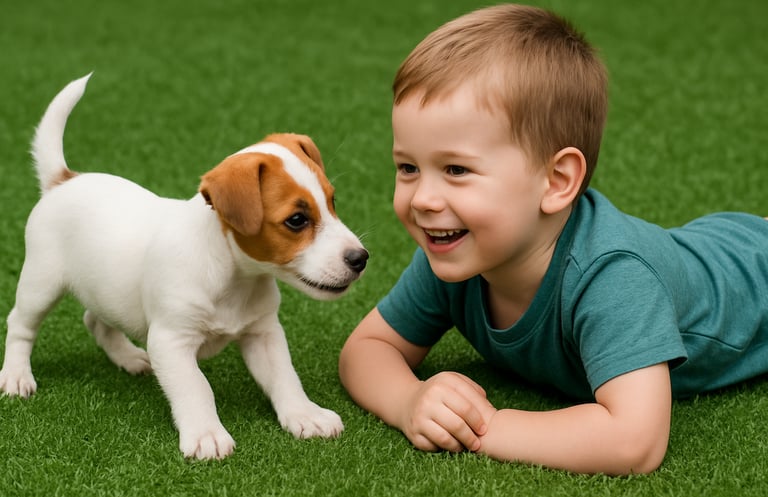 pet and kid friendly artificial turf grass