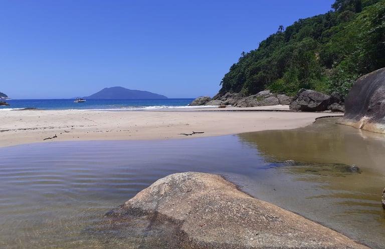 Praia das Caveiras, Ilhabela, SP