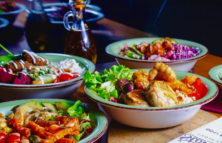 delicious mediterranean food in boul