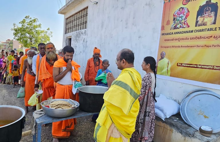 Akhanda Food donations