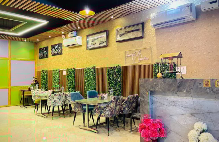 Delicious multi-cuisine dishes served at Rasaveda Restaurant