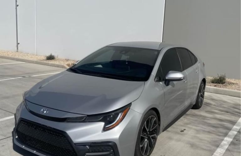 2020 Toyota Corolla available for weekly car rental for gig drivers in Tucson Arizona