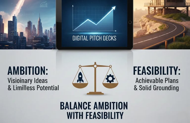 Why Ptich Decks Must Balance Ambition With Feasibility